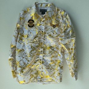 Red Ape men’s button down shirt size M